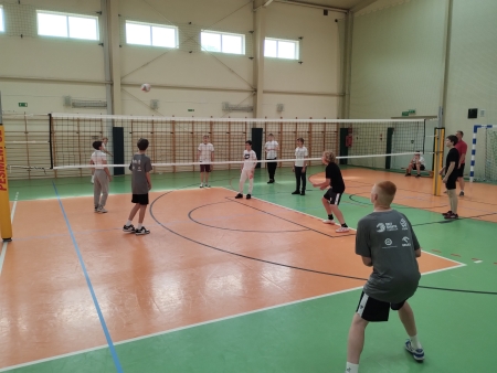 Gminny Turniej Siatkówki o Puchar Wójta Gminy Skrwilno. 