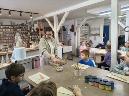 Warsztaty ceramiczne w Wąpielsku